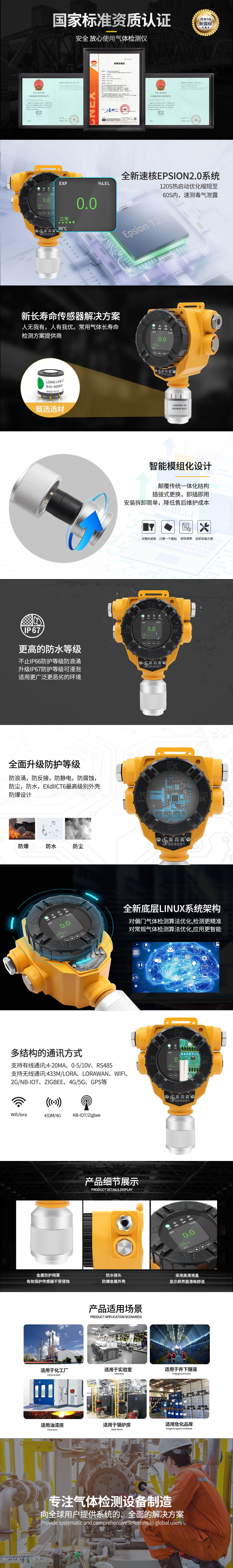 點(diǎn)型胺苯基甲基醚探測器